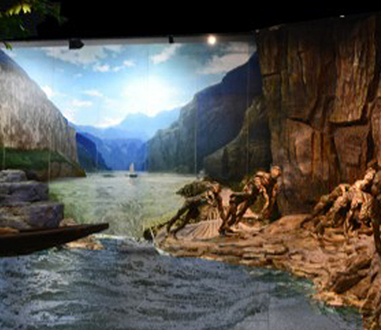 洞庭湖——毕加展览政府展厅设计
