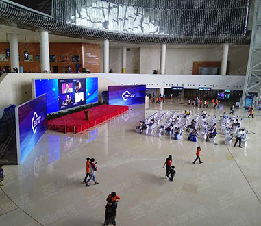 中国气象局-毕加展览之政府主场搭建