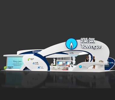 毕加展览能源展装修设计案例